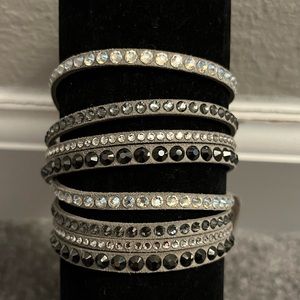 Swarovski Slake Multi Strand Wrap Bracelet